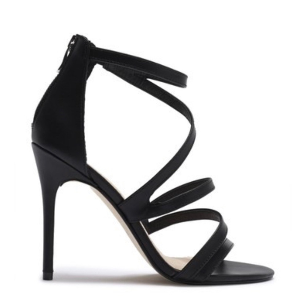 Lalli Strappy Leather Stiletto Sandal - Picture 3 of 7